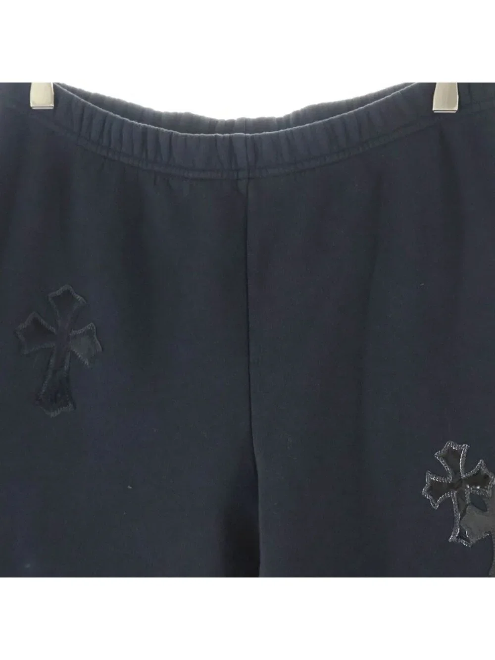 Chrome Hearts Not Cross Patch Sweatpants Black